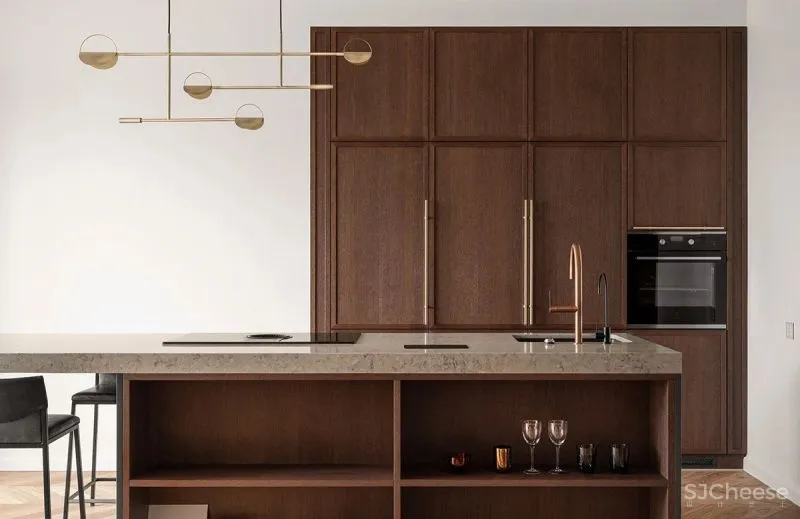 一间62平米的公寓,却有着餐厅般的梦幻美丽,你以为的新鲜感,却是它的日常