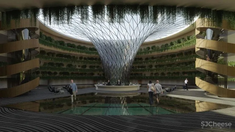 能在海上转动的五星级酒店,这概念设计超乎想象!