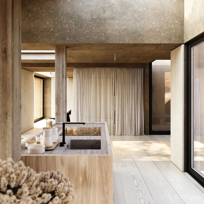 OBRIY新作 一座置身于山林间的瑜伽馆