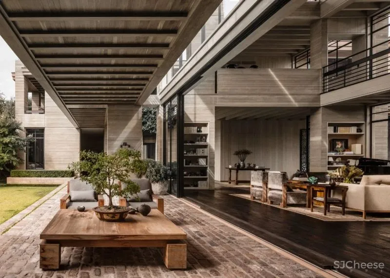 Scott Mitchell Studio-裸露混凝土超级豪宅设计•奢华与克制的完美平衡!