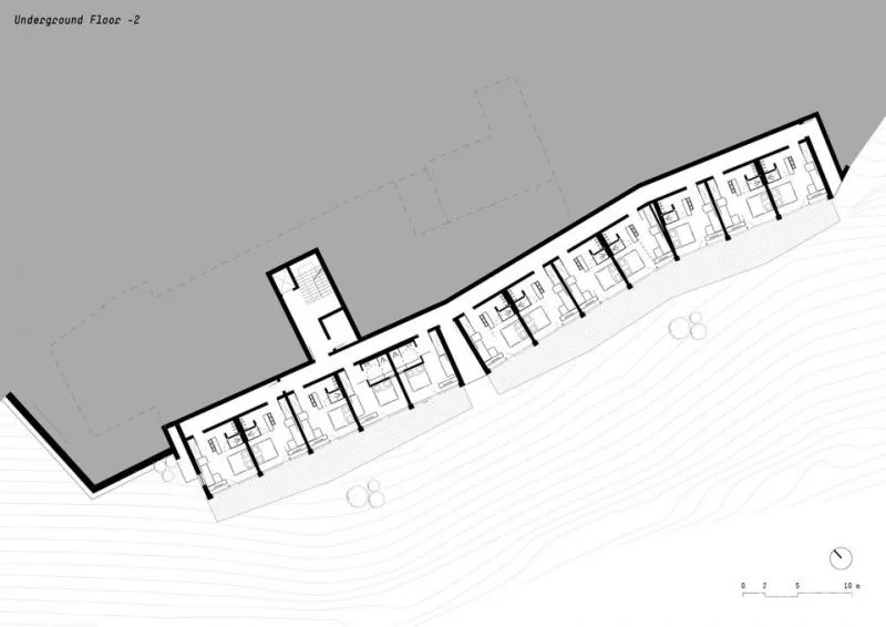 noa 新作 意大利依山而建 谷仓下的Gfell酒店