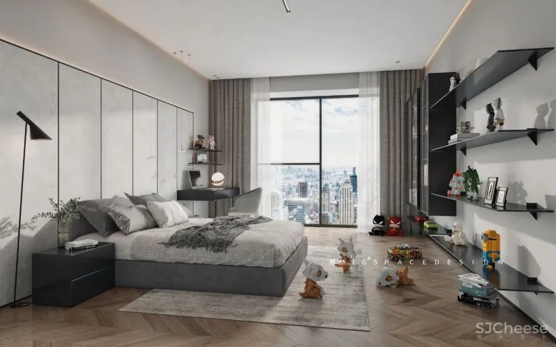 【新作】丨葛贺：270㎡平层实景，恰到好处的精致