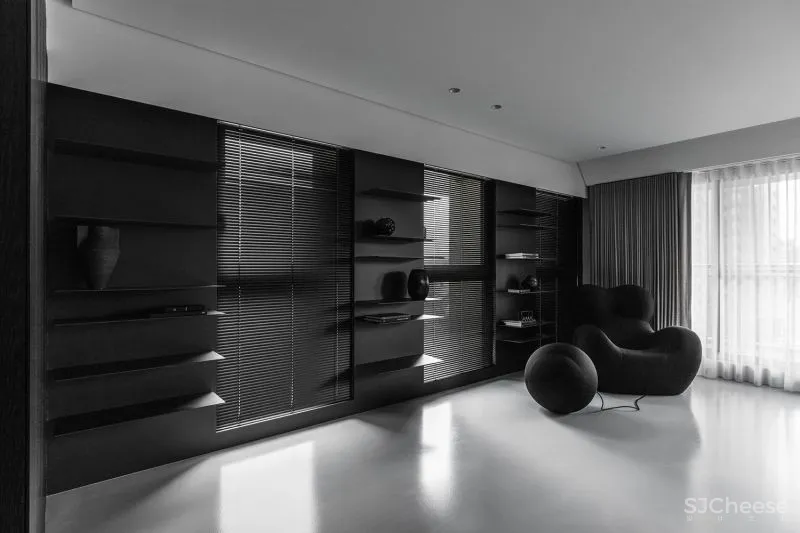 台湾264㎡住宅设计 墨片 水相设计