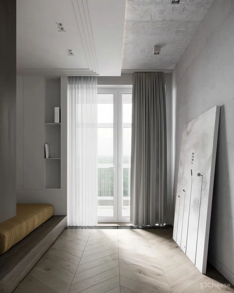 90㎡的实用系现代住宅,高级感炸裂!