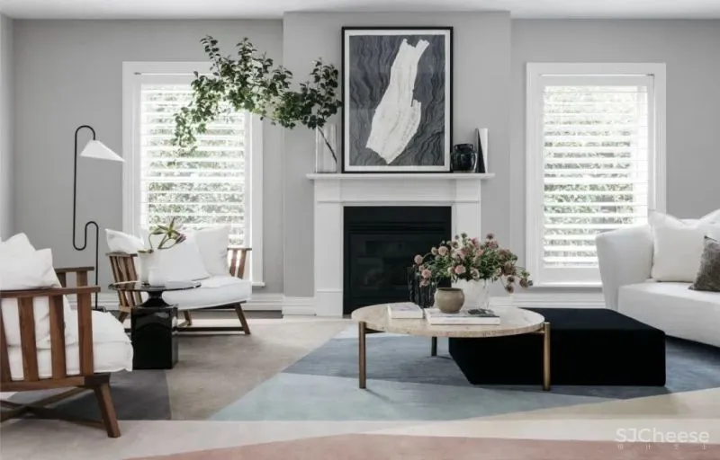 四时来去,静在眼前,宁静淡雅的温馨别墅