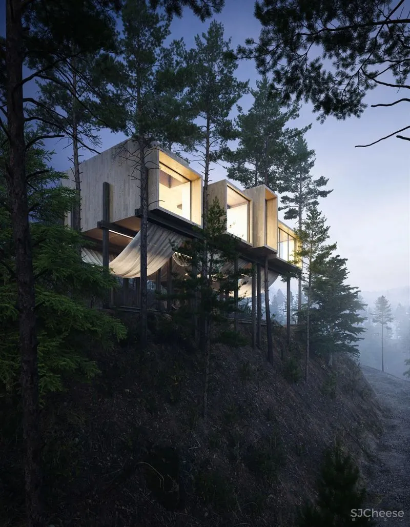 OBRIY新作 一座置身于山林间的瑜伽馆