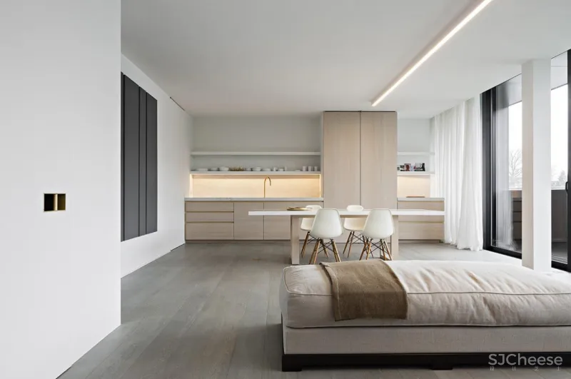 功能与极简并存的厨房美学