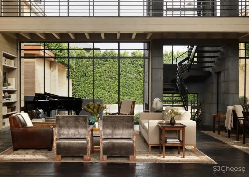 Scott Mitchell Studio-裸露混凝土超级豪宅设计•奢华与克制的完美平衡!