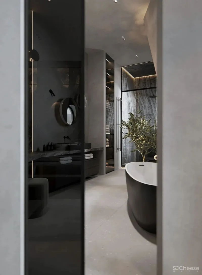 Ira Kulyk 180㎡高级灰别墅,撩人的气质