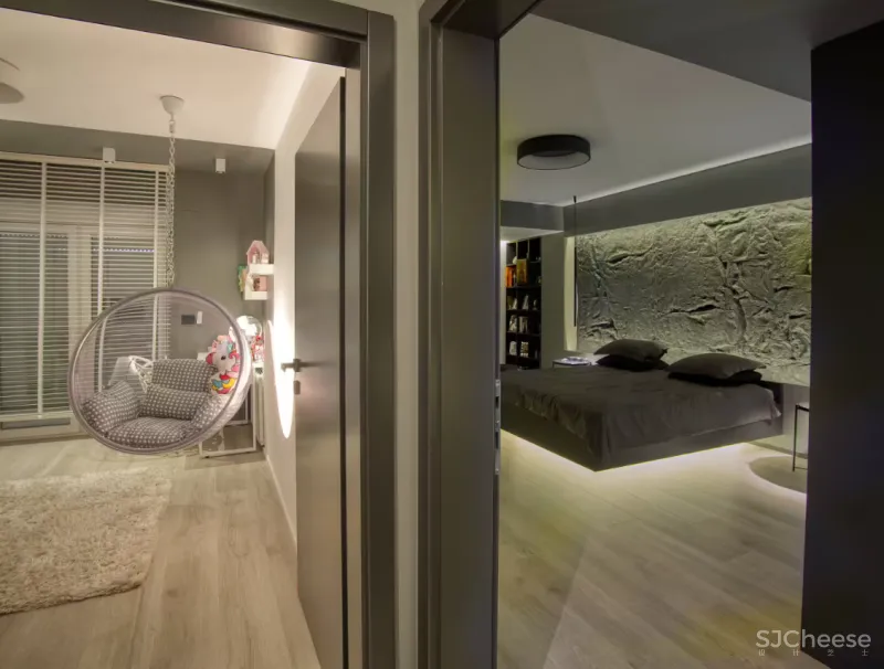 这是一个大胆的设计,因为热爱大自然,就将岩石直接搬回家?!