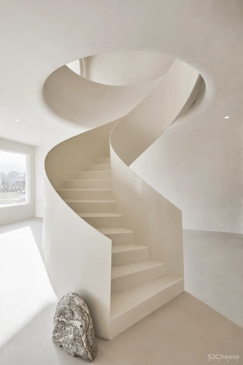 也间设计 × 摄影空间:空间中的白月光