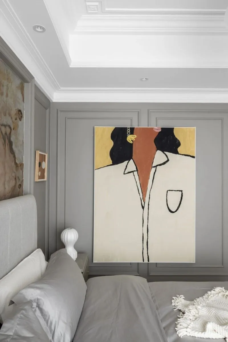 去浓郁、去奢华的140㎡随性法式复古风,艺术极了!