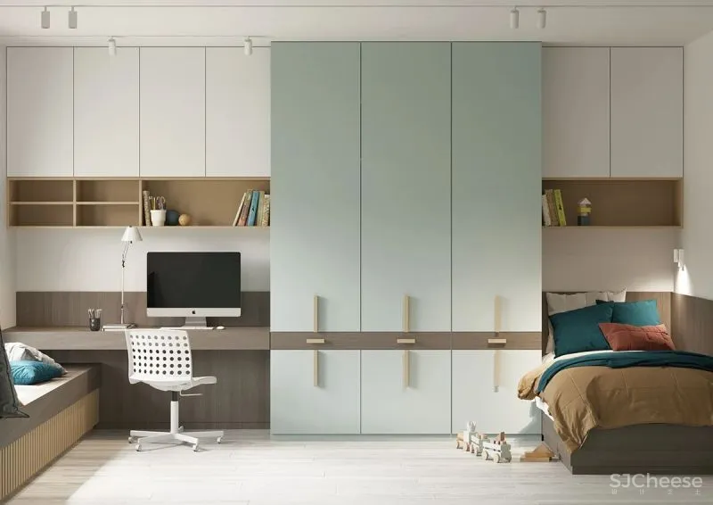 48㎡ 二室一厅高级灰,这样设计空间更显大!