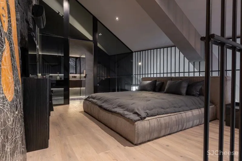 140㎡高级黑，雅痞范！