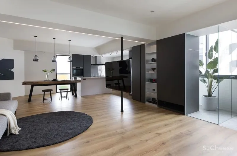 舍弃茶几，不做电视墙！全屋简约风，耐看不过时