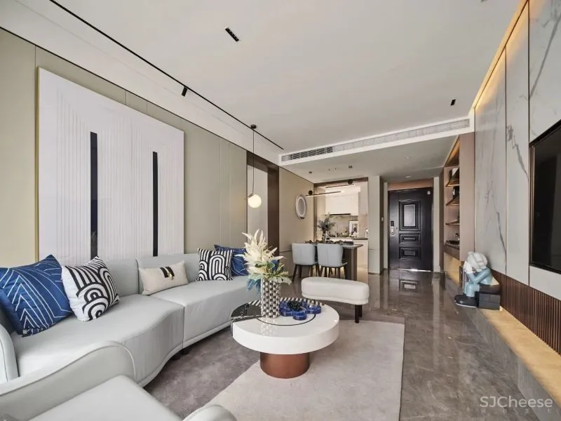 易和设计 别样漫生活 —— 港龙·紫誉华庭 （售楼处 样板间2套）