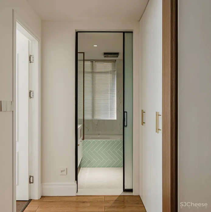 研究生小姐姐的91㎡一人居,两室改一室,换来通透客餐厅!奶油色太温柔!