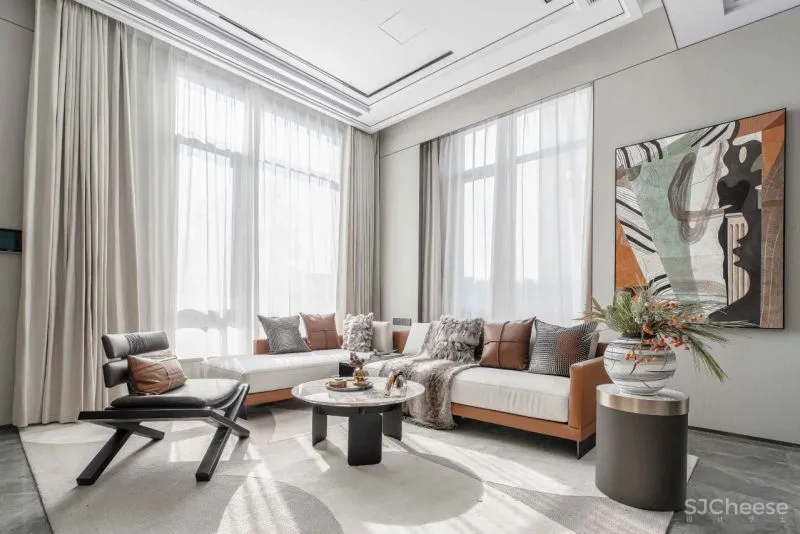 HWCD 绍兴元垄镜庐排屋样板间