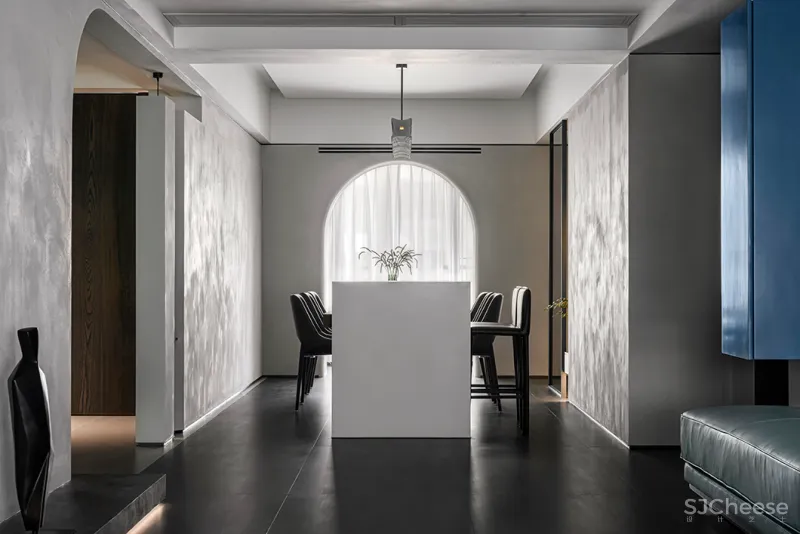 206㎡简约大平层,打破常规、简单纯粹!