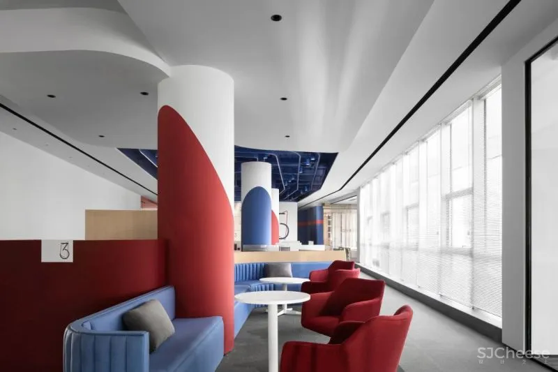 知白设计 × 智见未来办公空间:趣味分割