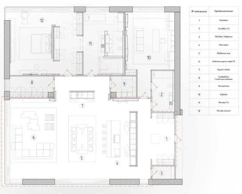 360㎡简约风豪宅,成功人士的气质!
