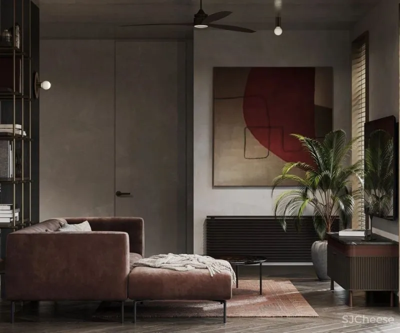 140㎡高级黑，雅痞范！