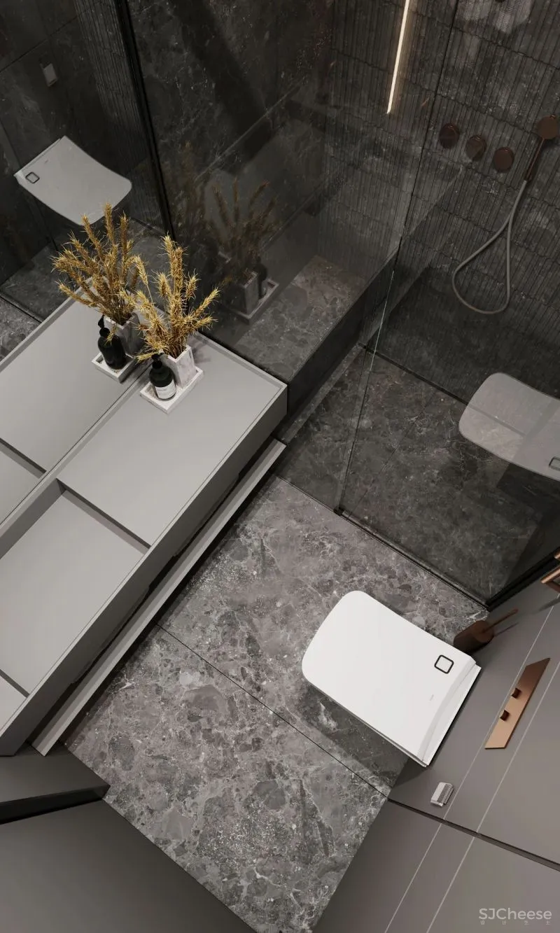 190㎡三居室，拥有阳光大露台，宁静简练！