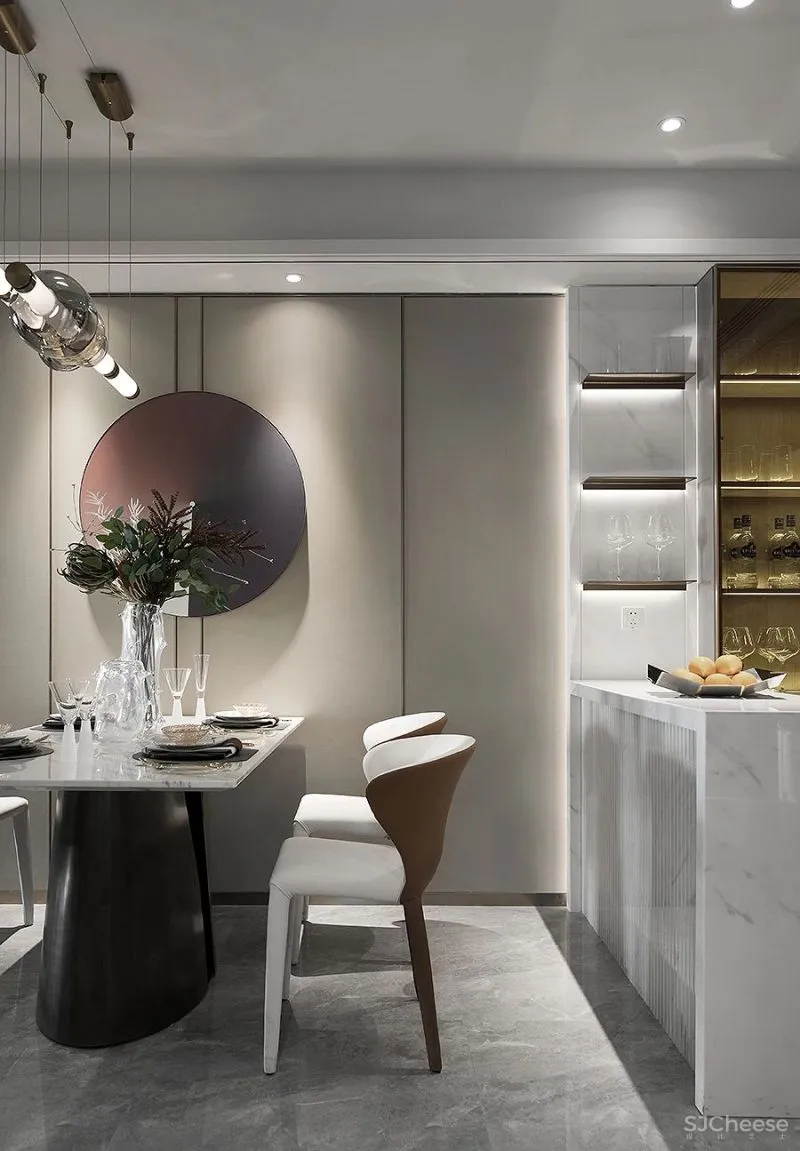 其境设计:现代风个性小户型,尽显优雅高级格调!