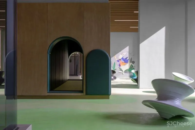 乐在设计 × 绿城诚园架空层:自然层次的交织