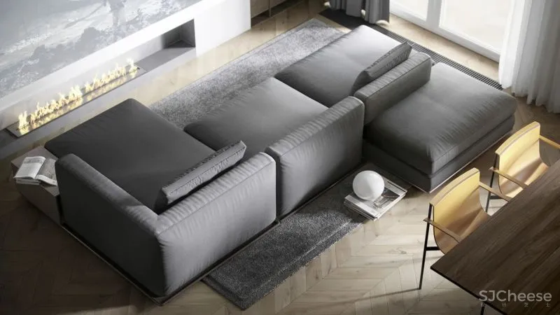 90㎡的实用系现代住宅,高级感炸裂!