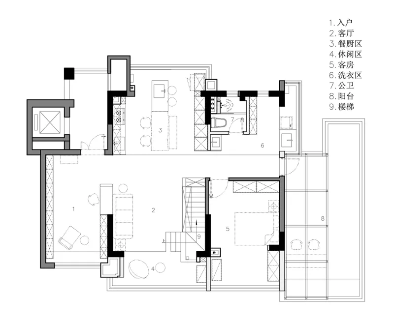 220㎡顶楼复式,精致木质感,舒适而自然!