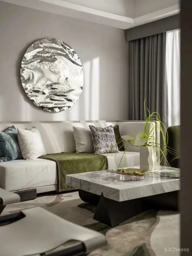 水墨韵律 素雅花艺,独有的东方气韵 观致设计