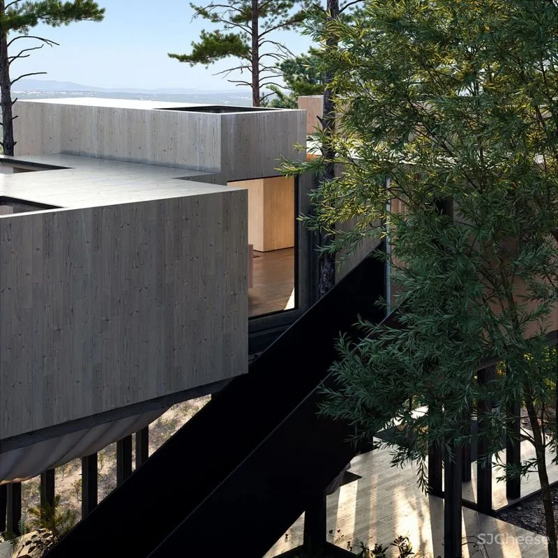 OBRIY新作 一座置身于山林间的瑜伽馆