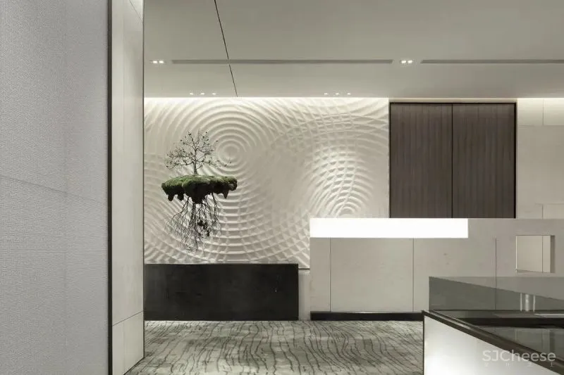 【景地组室内设计新作】深圳汇城茗院营销中心软装设计 自然 · 空间 · 共生