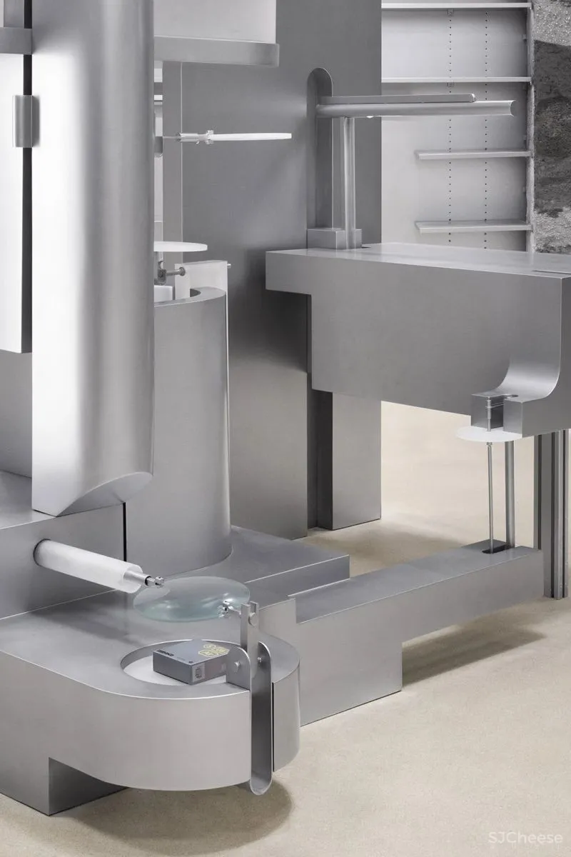 Some Thoughts 李京泽 蕉内深圳概念店,探索机械美学装置的趣味性