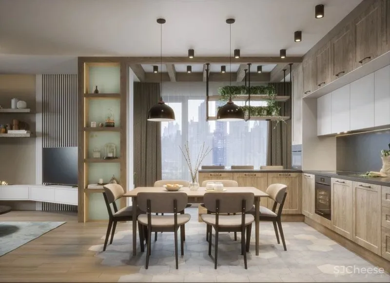 紧凑户型的现代美学