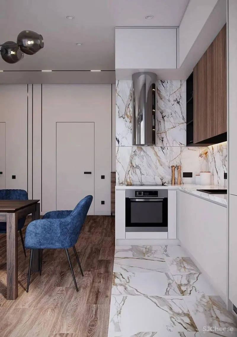 Alexander Bocharov 154m²雅致格调，领略不一样的轻奢质感