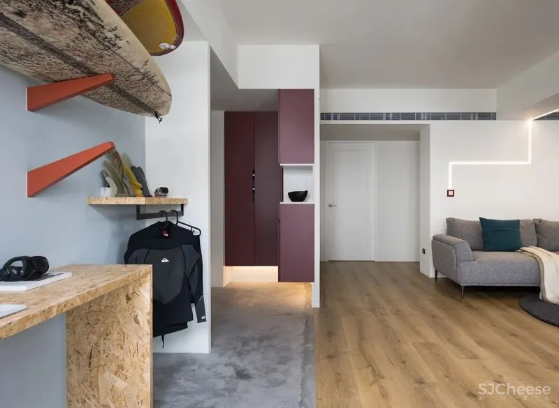 舍弃茶几，不做电视墙！全屋简约风，耐看不过时