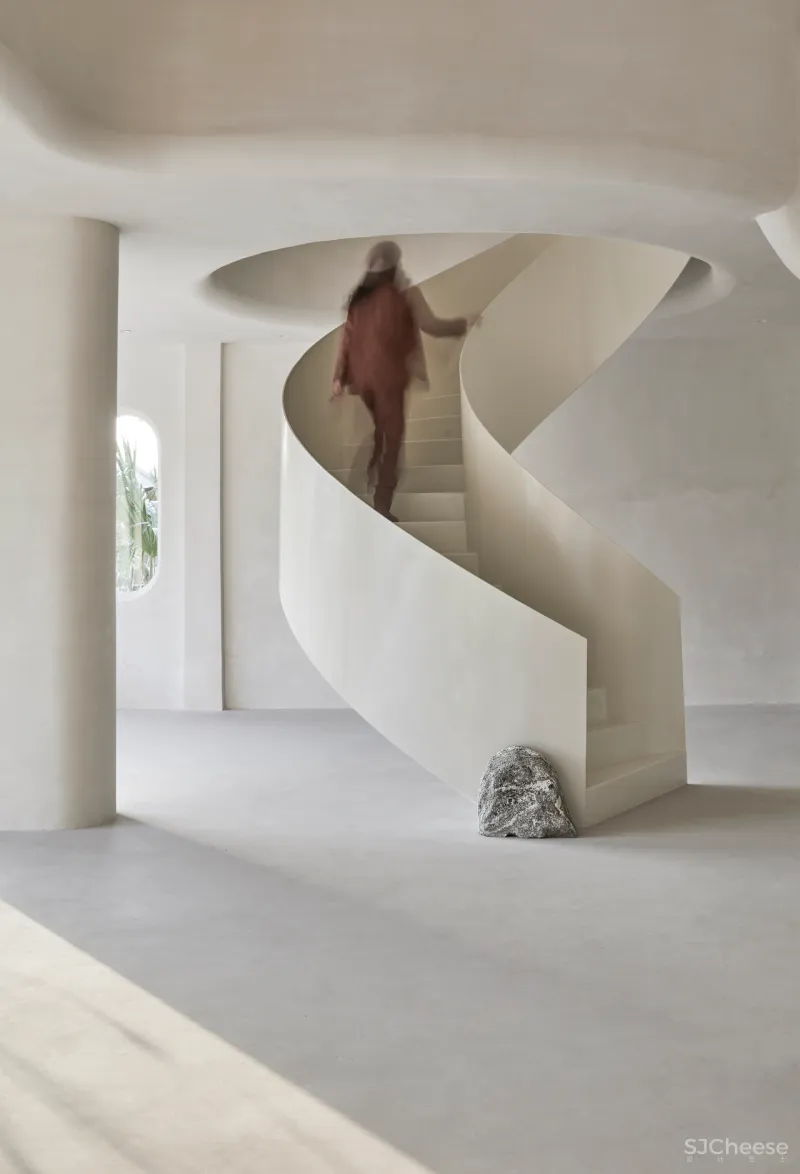 也间设计 × 摄影空间:空间中的白月光