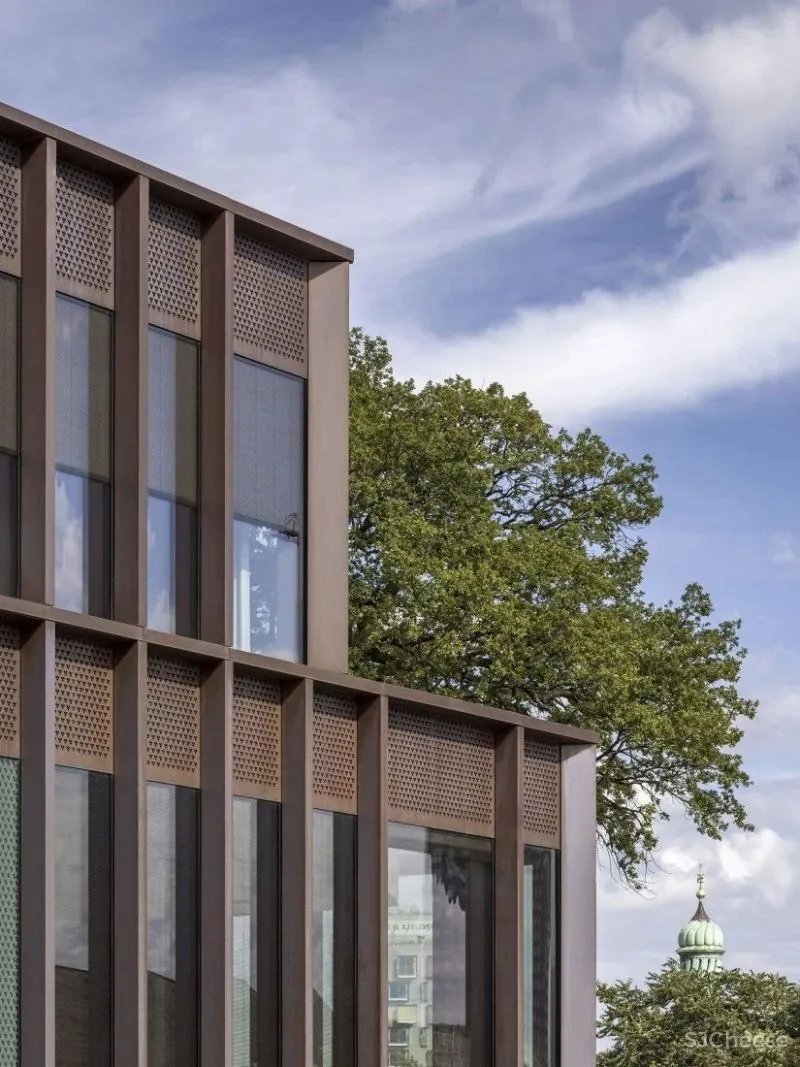 嘉士伯新总部大楼,可回收的黄铜外立面,示范了真正可持续理念!