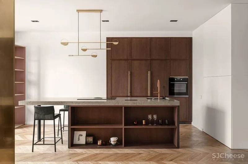 一间62平米的公寓,却有着餐厅般的梦幻美丽,你以为的新鲜感,却是它的日常