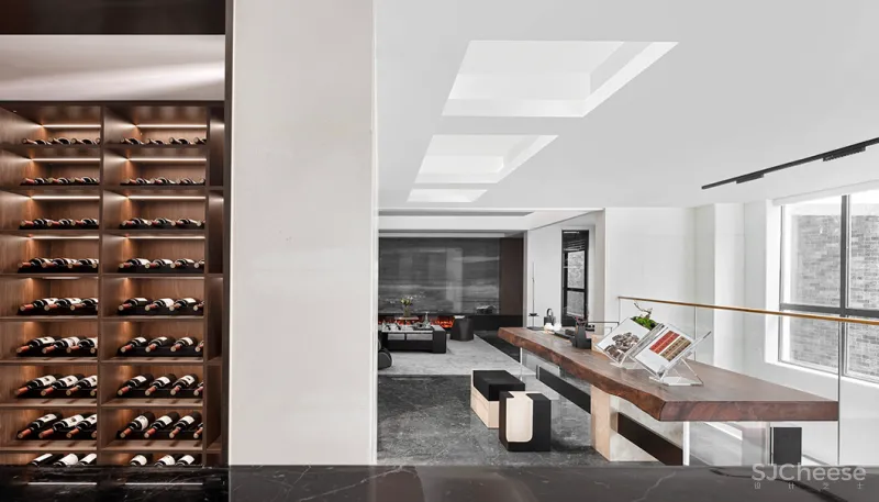 聚舍联合设计:440㎡现代别墅,美观大气,尽显非凡品味!