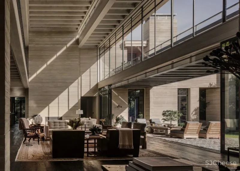 Scott Mitchell Studio-裸露混凝土超级豪宅设计•奢华与克制的完美平衡!
