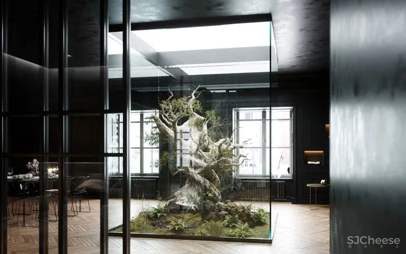 自然探索绿意弥漫的空间