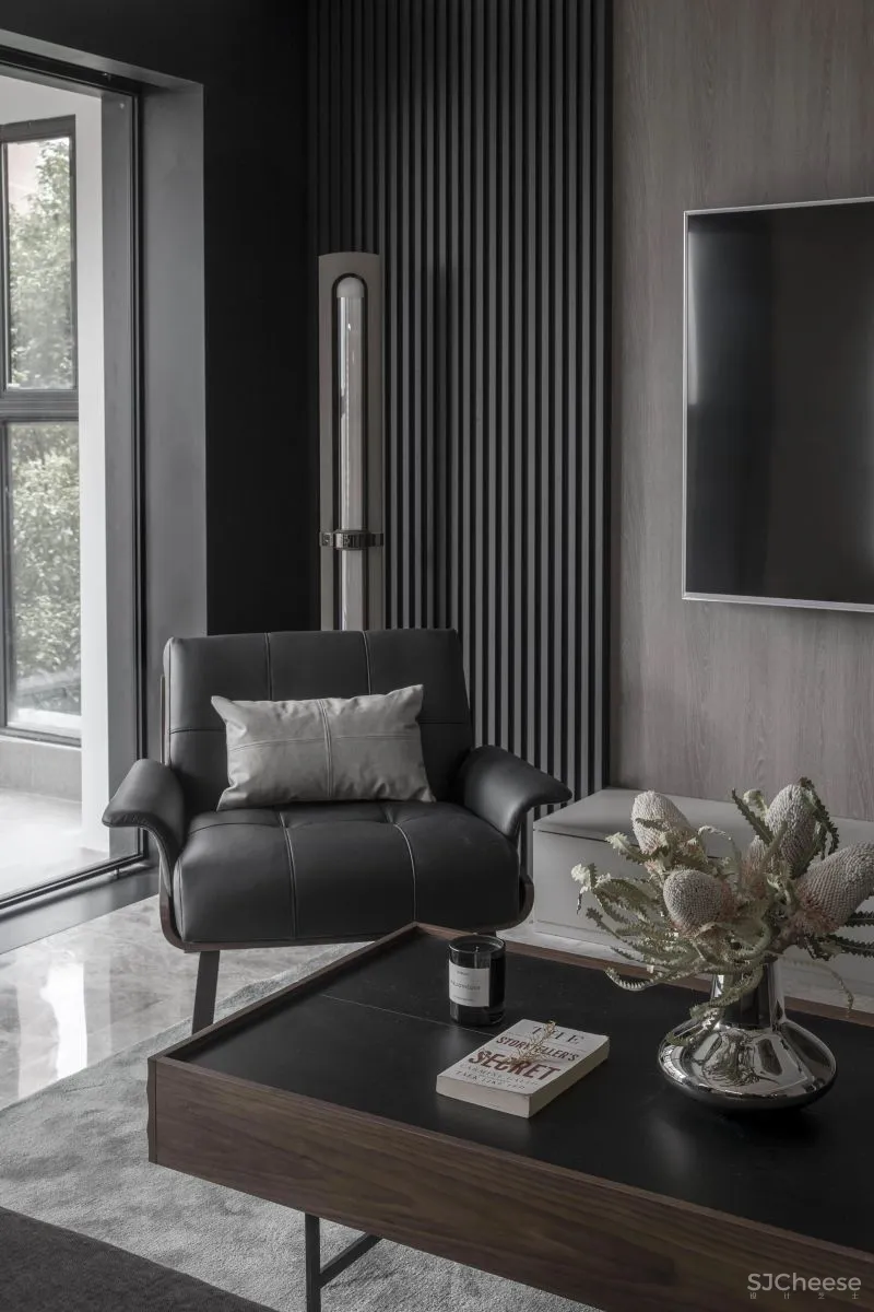 空间连通却互不干扰,全屋隐形收纳,上海190㎡大平层到底什么样?