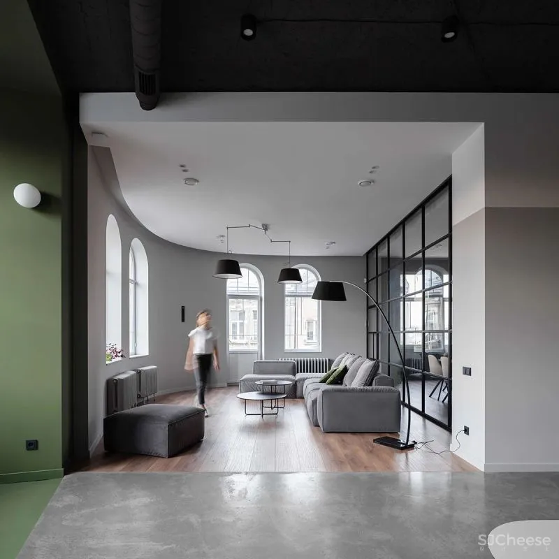 Lenz Architects 159㎡ 粉色餐厅设计