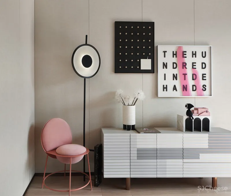 LESTYLE 乐尚设计:254㎡艺术住宅,家的鎏金光影!