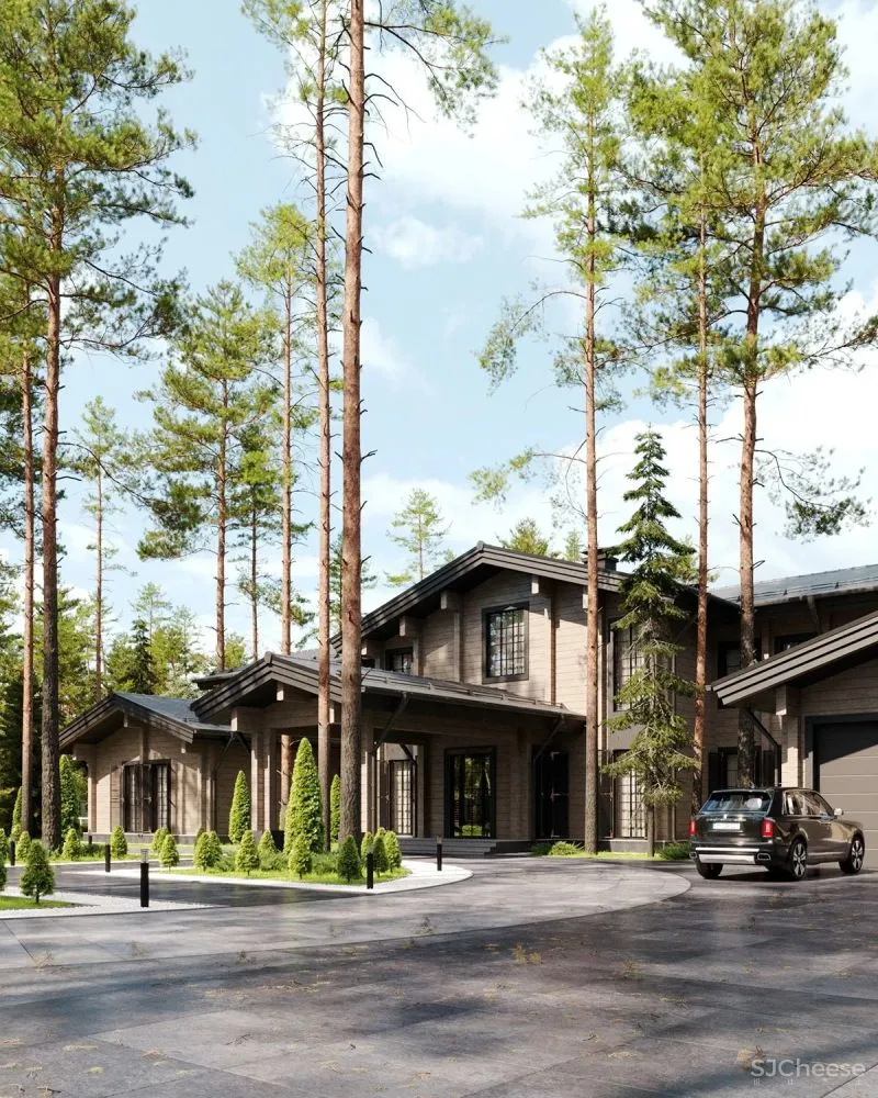 360㎡简约风豪宅,成功人士的气质!