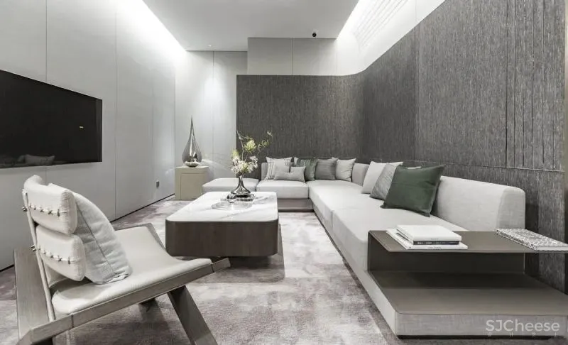 【景地组室内设计新作】深圳汇城茗院营销中心软装设计 自然 · 空间 · 共生