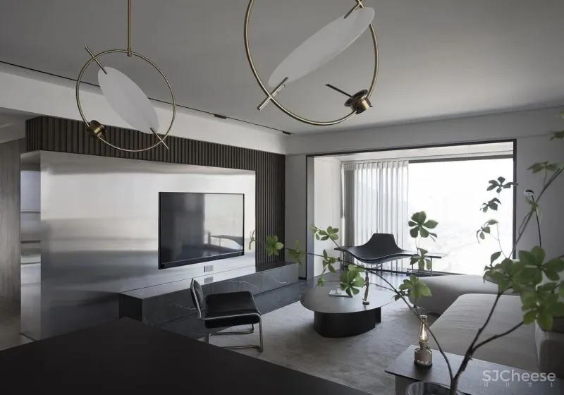 黑暗里的温和纯粹,回归空间的素净情怀 墨然设计